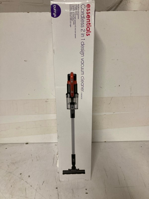 Lot 359  
            Nottingham SR3 - Delivery Only 

                
CORDLESS 2-IN-1 DESIGN VACUUM CLEANER