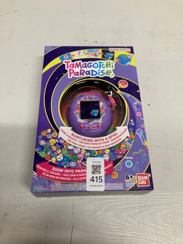 Lot 415  
            Nottingham SR3 - Delivery Only 

                
TAMAGOTCHI PARADISE