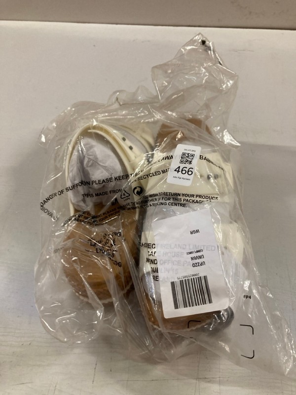 Lot 466  
            Nottingham SR3 - Delivery Only 

                
CROCS STRAPPED SHOES UK SIZE 8 (CREAM)