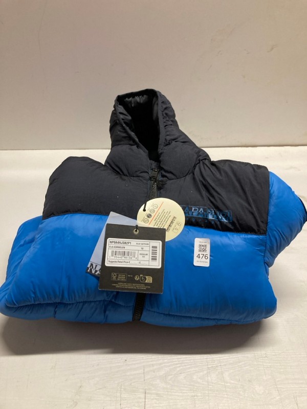 Lot 476  
            Nottingham SR3 - Delivery Only 

                
NAPAPIJRI A HORNELEN BLUE SAPPHIRE PUFFER SIZE 10