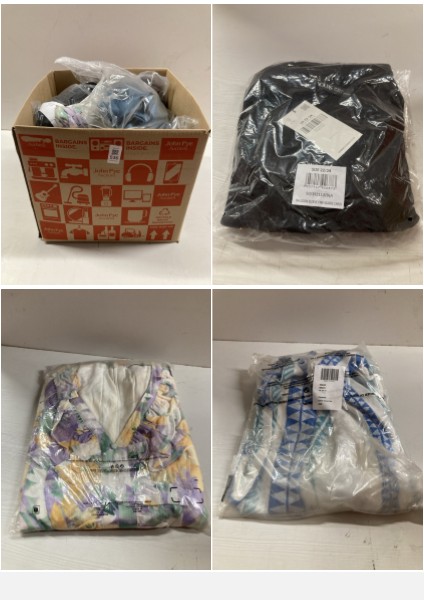 Lot 536  
            Nottingham SR3 - Delivery Only 

                
BOX OF CLOTHING IN VARIOUS STYLES AND SIZES