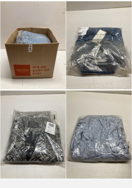 Lot 543  
            Nottingham SR3 - Delivery Only 

                
BOX OF CLOTHING IN VARIOUS STYLES AND SIZES