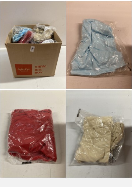 Lot 554  
            Nottingham SR3 - Delivery Only 

                
BOX OF CLOTHING IN VARIOUS STYLES AND SIZES