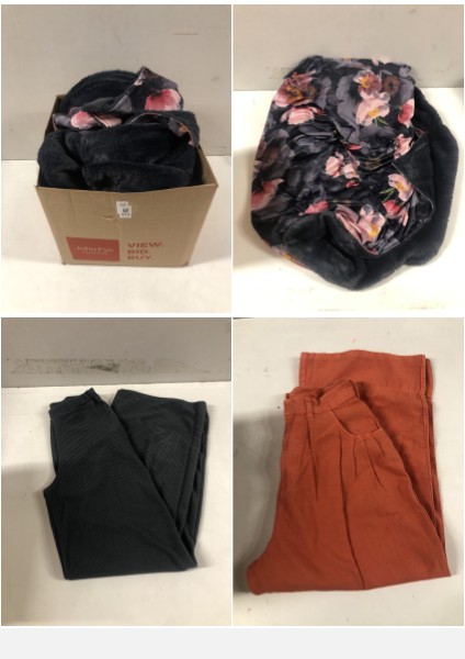 Lot 574  
            Nottingham SR3 - Delivery Only 

                
BOX OF CLOTHING IN VARIOUS STYLES AND SIZES