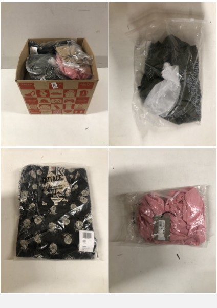 Lot 576  
            Nottingham SR3 - Delivery Only 

                
BOX OF CLOTHING IN VARIOUS STYLES AND SIZES