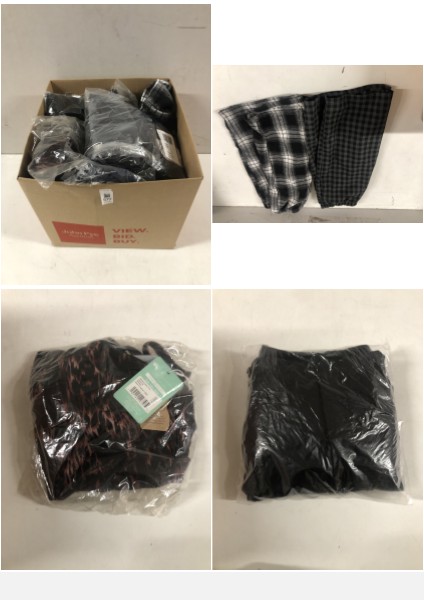 Lot 577  
            Nottingham SR3 - Delivery Only 

                
BOX OF CLOTHING IN VARIOUS STYLES AND SIZES