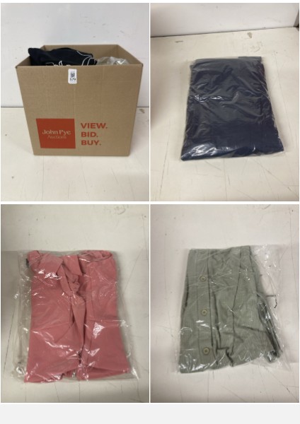 Lot 579  
            Nottingham SR3 - Delivery Only 

                
BOX OF CLOTHING IN VARIOUS STYLES AND SIZES