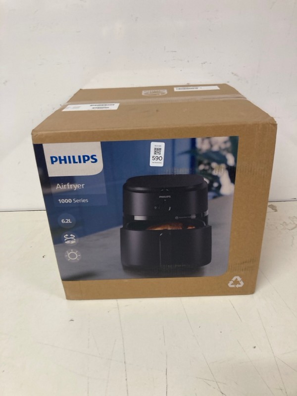 Lot 590  
            Nottingham SR3 - Delivery Only 

                
PHILIPS 1000 SERIES AIRFRYER 6.2L