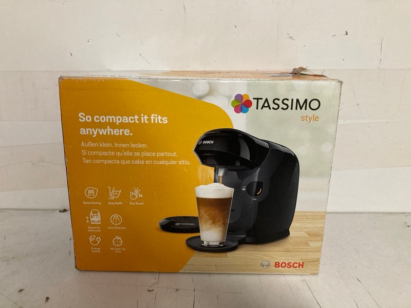 Lot 611  
            Nottingham SR3 - Delivery Only 

                
BOSCH TASSIMO STYLE COFFEE MACHINE