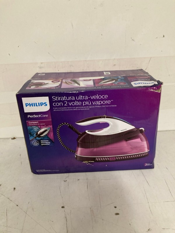 Lot 612  
            Nottingham SR3 - Delivery Only 

                
PHILIPS PERFECT CARE COMPACT IRON