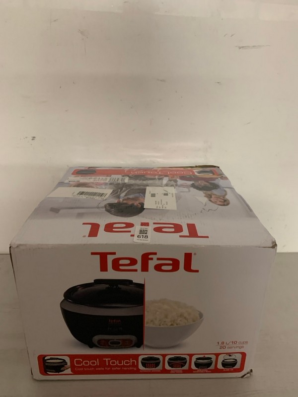 Lot 618  
            Nottingham SR3 - Delivery Only 

                
TEFAL COOL TOUCH SLOW COOKER