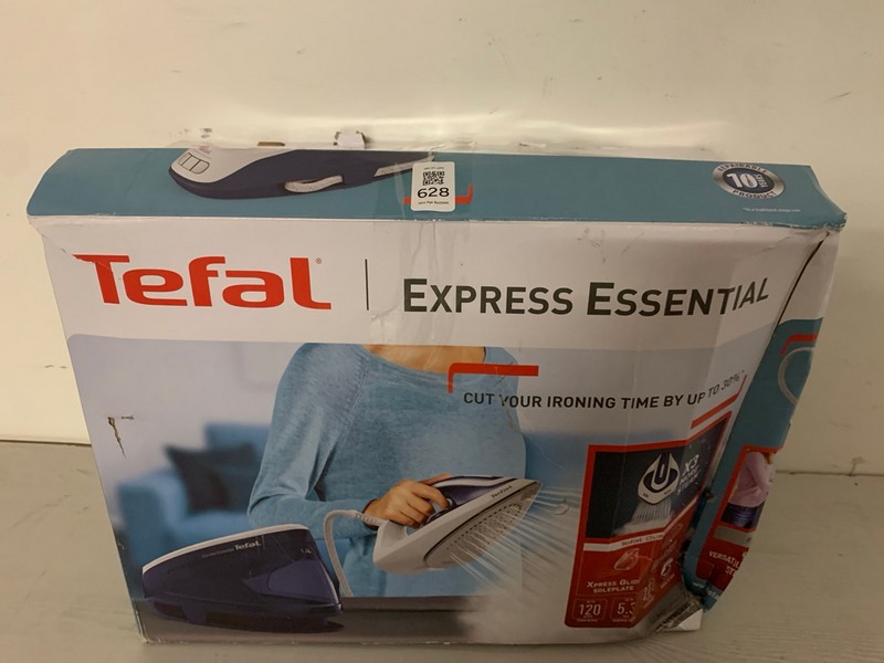 Lot 628  
            Nottingham SR3 - Delivery Only 

                
TEFAL EXPRESS ESSENTIALS IRON