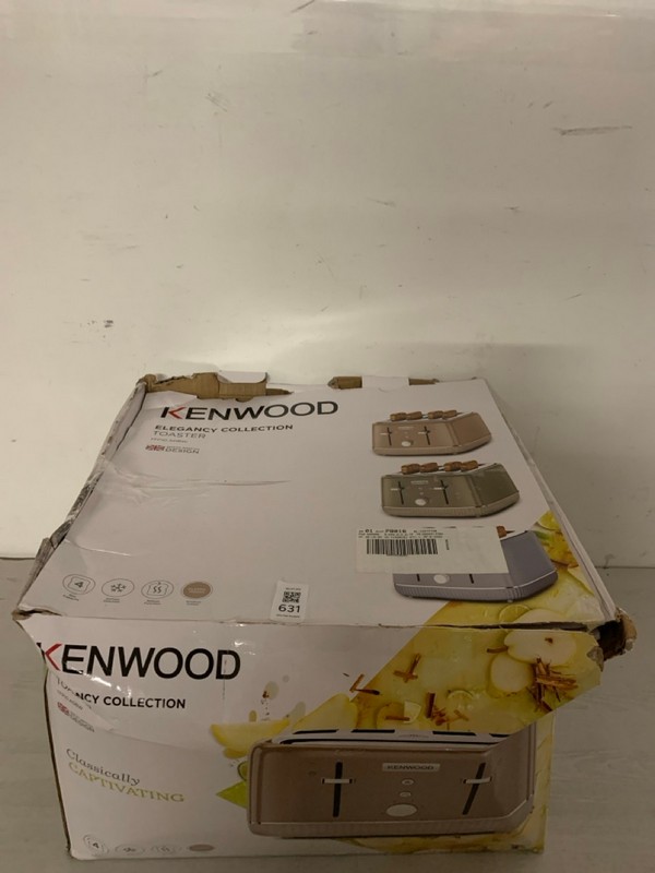 Lot 631  
            Nottingham SR3 - Delivery Only 

                
KENWOOD ELEGANCY COLLECTION TOASTER
