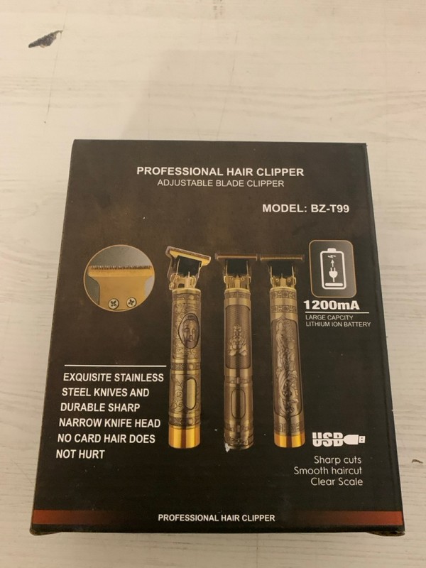 Lot 640  
            Nottingham SR3 - Delivery Only 

                
PROFESSIONAL HAIR CLIPPER MODEL: BZ-T99