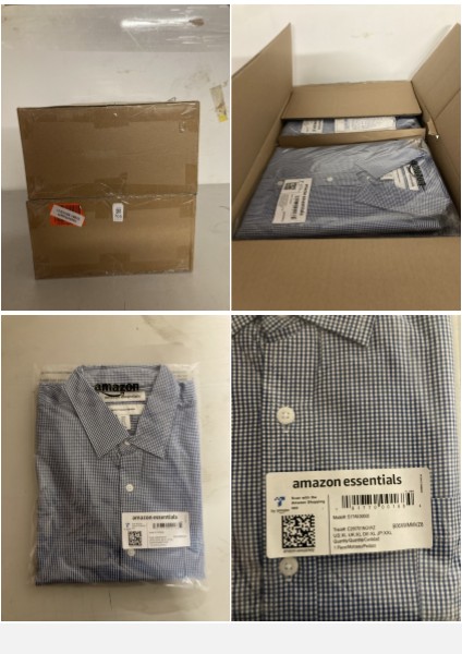 Lot 705  
            Nottingham SR3 - Delivery Only 

                
2 X BOX OF MEN'S SMALL CHECKED SHIRTS