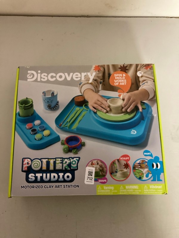 Lot 712  
            Nottingham SR3 - Delivery Only 

                
DISCOVERY POTTERY STUDIO