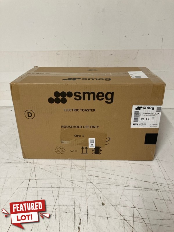 Lot 9  
            Nottingham SR3 - Delivery Only 

                
SMEG ELECTRIC TOASTER