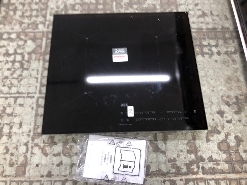Lot 115  
            Nottingham SR4 - Delivery Or Collection 

                
AEG CERAMIC INDUCTION HOB MODEL: IAX64411CB