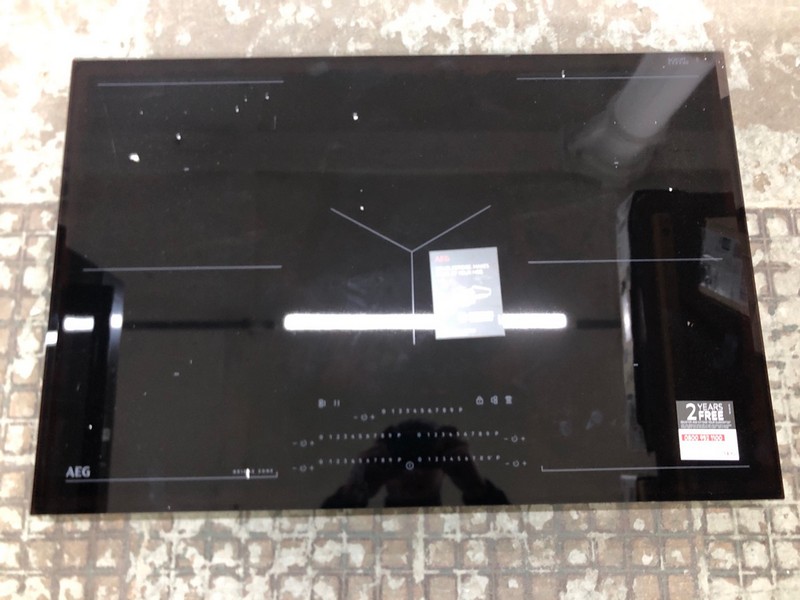 Lot 124  
            Nottingham SR4 - Delivery Or Collection 

                
AEG CERAMIC HOB MODEL: TK85IM 00FB