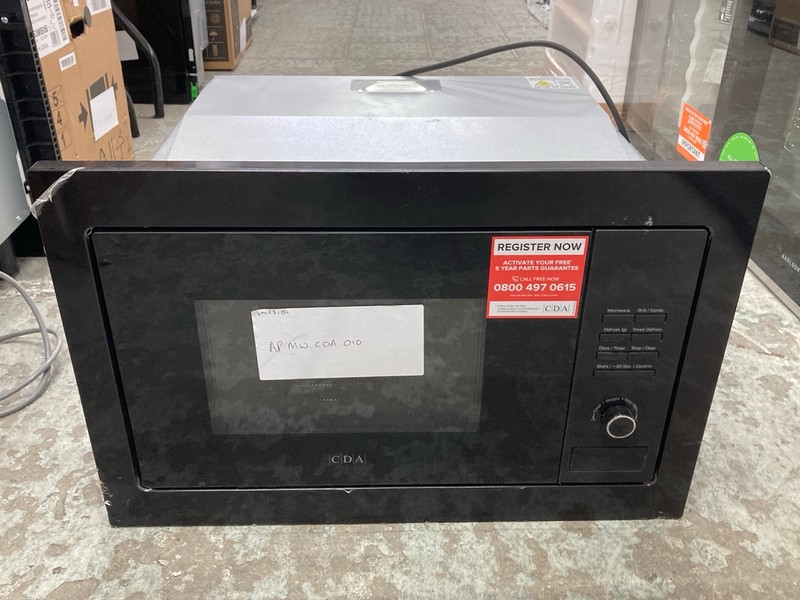 Lot 137  
            Nottingham SR4 - Delivery Or Collection 

                
CDA BUILT IN MICROWAVE MODEL: VM231BL