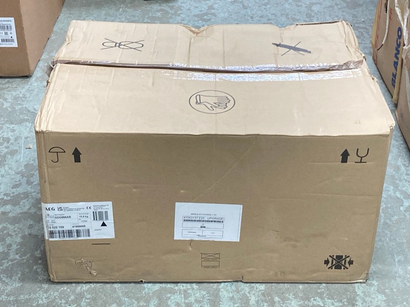 Lot 146  
            Nottingham SR4 - Delivery Or Collection 

                
AEG COOKER HOOD MODEL: GDG966AB