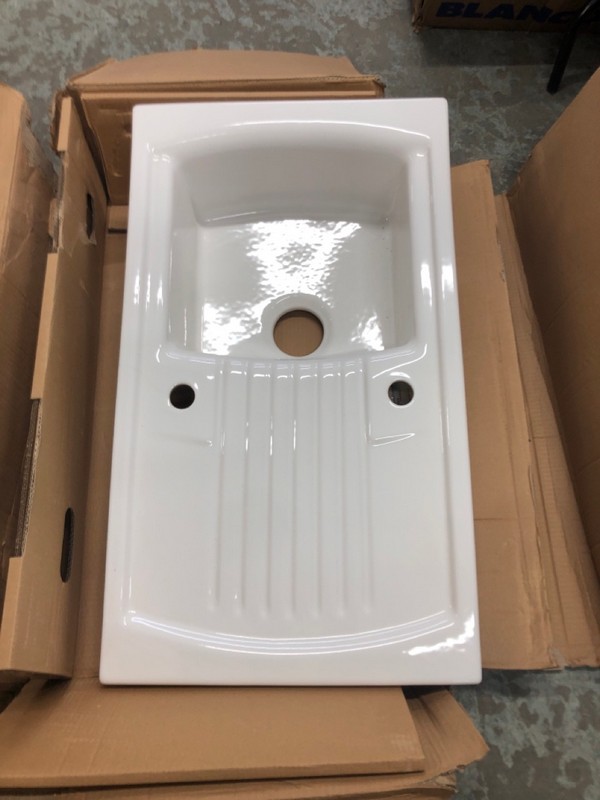 Lot 186  
            Nottingham SR4 - Delivery Or Collection 

                
EVIA 1.0 BOWL CERAMIC SINK