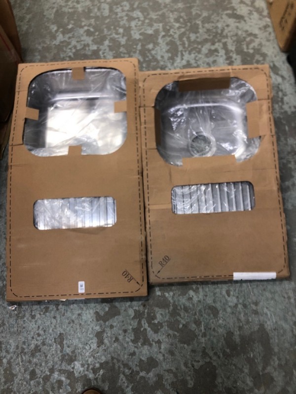 Lot 189  
            Nottingham SR4 - Delivery Or Collection 

                
2 X NUSA 1.0 BOWL KITCHEN SINKS