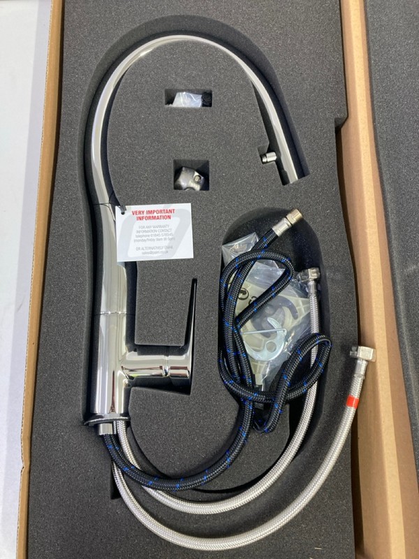 Lot 220  
            Nottingham SR4 - Delivery Or Collection 

                
DEMETER PULL DOWN CHROME KITCHEN TAP