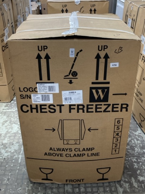 Lot 297  
            Nottingham SR4 - Delivery Or Collection 

                
NORFROST 99L CHEST FREEZER MODEL: C4AEWC RRP £174