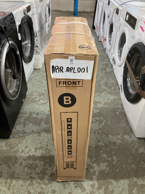 Lot 29  
            Nottingham SR4 - Delivery Or Collection 

                
VICEROY BUILT IN WINE COOLER MODEL: WRWC15BKED