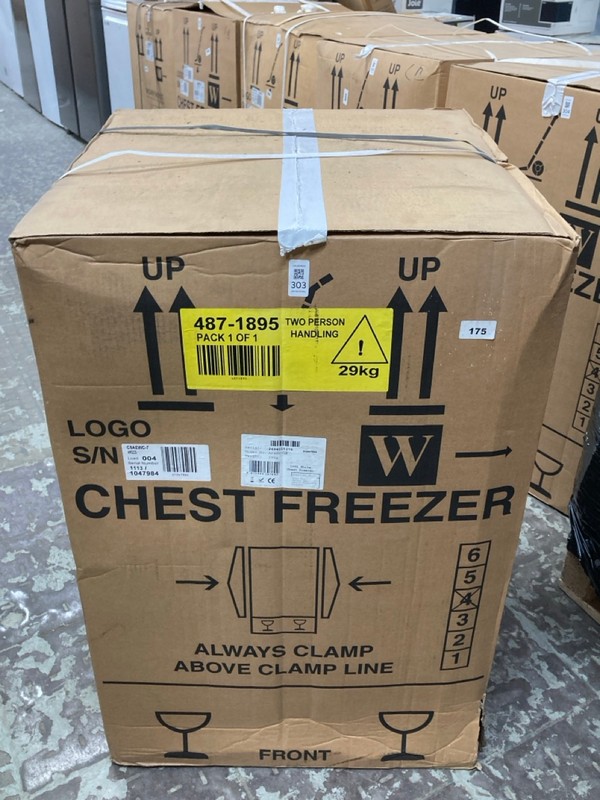 Lot 303  
            Nottingham SR4 - Delivery Or Collection 

                
NORFROST 99L CHEST FREEZER MODEL: C4AEWC RRP £174