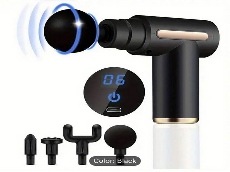 Lot 315  
            Nottingham SR4 - Delivery Or Collection 

                
ELECTRONIC MUSCLE MASSAGE GUN WITH 6 LEVEL SPEEDS