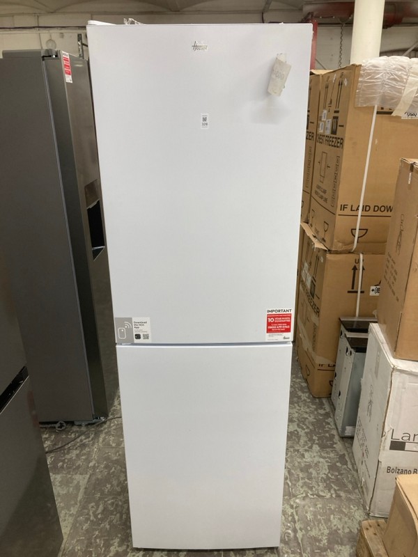 Lot 328  
            Nottingham SR4 - Delivery Or Collection 

                
HOOVER FRIDGE FREEZER MODEL: HOCT3L517EWK