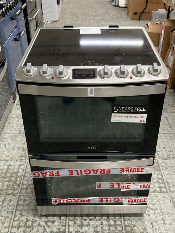 Lot 337  
            Nottingham SR4 - Delivery Or Collection 

                
AEG ELECTRIC DOUBLE COOKER MODEL: CIB6742ACM