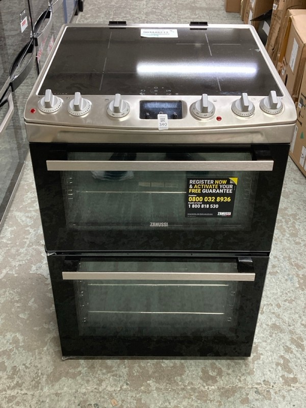 Lot 340  
            Nottingham SR4 - Delivery Or Collection 

                
ZANUSSI DOUBLE COOKER MODEL: ZCI66280XA