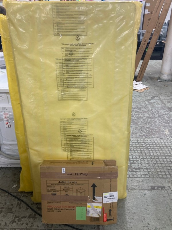 Lot 361  
            Nottingham SR4 - Collection Only 

                
JOHN LEWIS DORM METAL 150CM BED (UNBUILT) (COLLECTION FROM SITE ONLY)