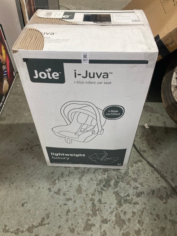 Lot 367  
            Nottingham SR4 - Delivery Or Collection 

                
JOIE I-JUVA I-SIZE INFANT CAR SEAT