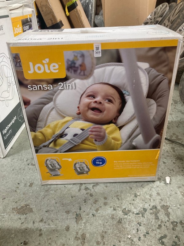 Lot 369  
            Nottingham SR4 - Delivery Or Collection 

                
JOIE SANSA 2 IN 1 ROCKER