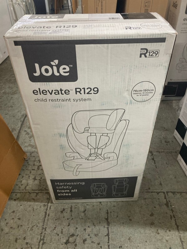 Lot 371  
            Nottingham SR4 - Delivery Or Collection 

                
JOIE ELEVATE R129 CHILD RESTRAINT SYSTEM