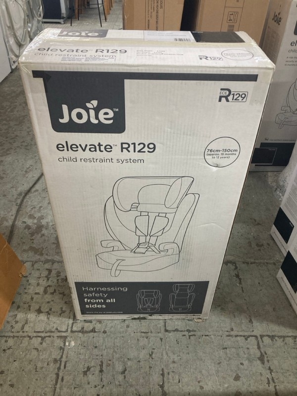 Lot 372  
            Nottingham SR4 - Delivery Or Collection 

                
JOIE ELEVATE R129 CHILD RESTRAINT SYSTEM