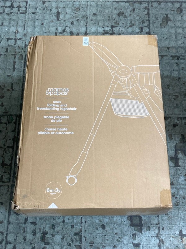 Lot 392  
            Nottingham SR4 - Delivery Or Collection 

                
MAMAS&PAPAS SNAX FOLDING HIGHCHAIR