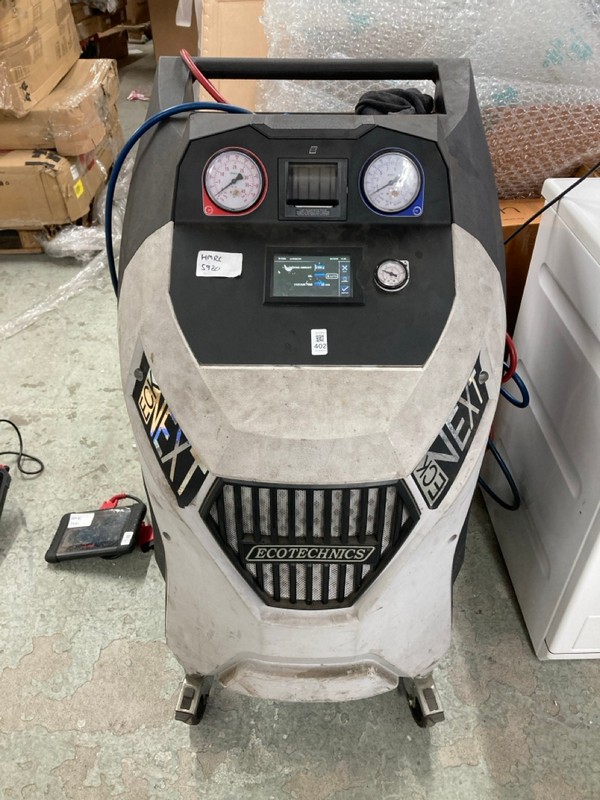 Lot 402  
            Nottingham SR4 - Collection Only 

                
ECOTECHNICS ECKNEXT VEHICLE A/C SERVICE STATION (COLLECTION FROM SITE ONLY)