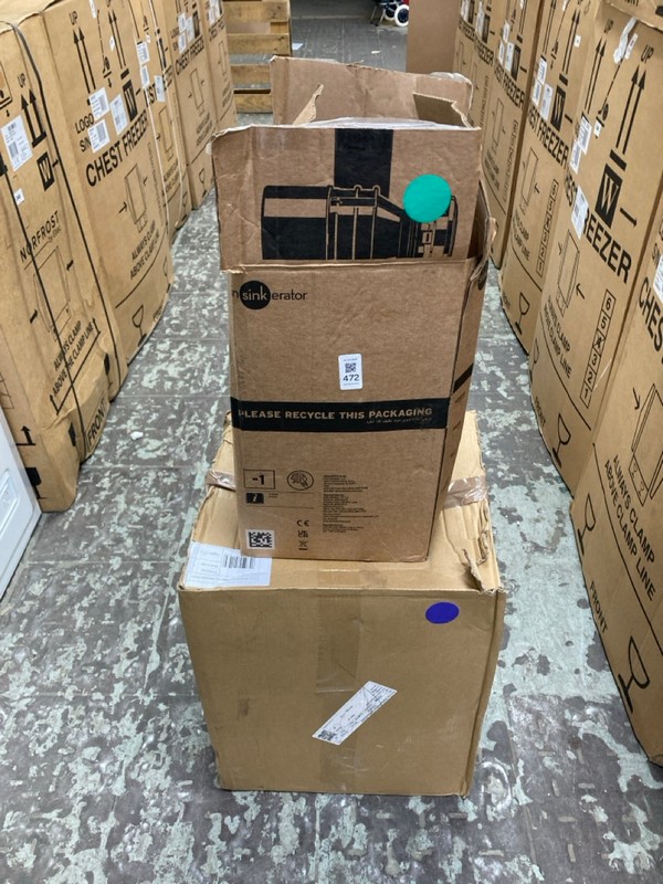 Lot 472  
            Nottingham SR4 - Delivery Or Collection 

                
2 X ITEMS TO INC 3 IN1 BOILING HOT WATER TAP