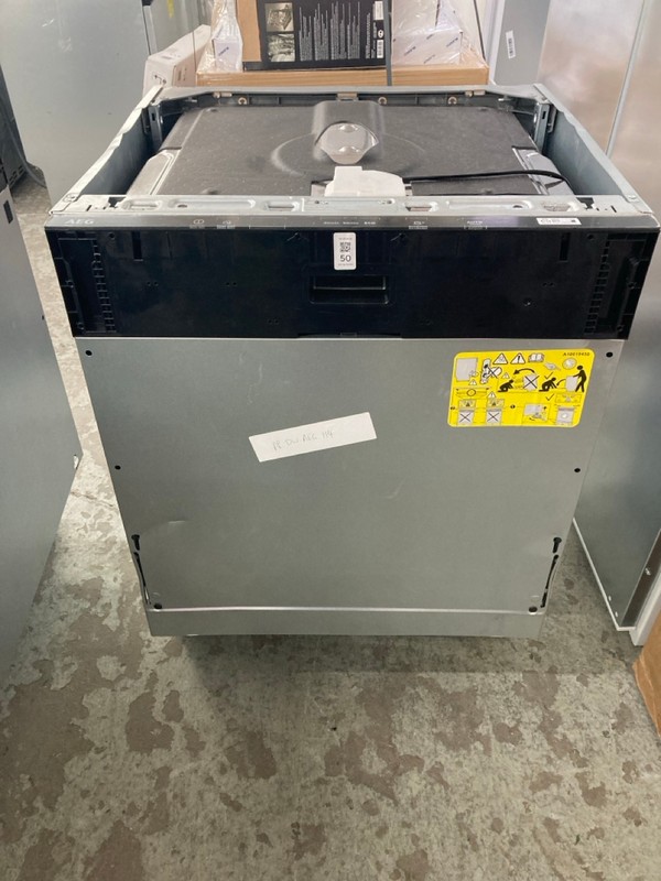 Lot 50  
            Nottingham SR4 - Delivery Or Collection 

                
AEG INTEGRATED DISHWASHER MODEL: FSB42607Z