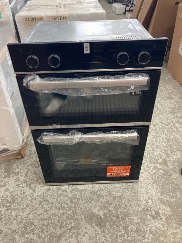 Lot 64  
            Nottingham SR4 - Delivery Or Collection 

                
NEKO BUILT IN DOUBLE OVEN MODEL: BBXDF25300X