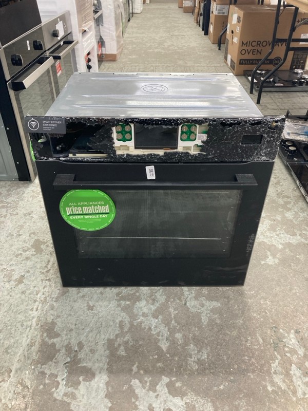 Lot 78  
            Nottingham SR4 - Delivery Or Collection 

                
AEG BUILT IN SINGLE OVEN MODEL: BSK778380T (SMASHED GLASS)