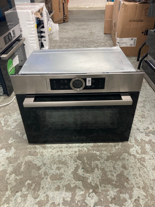 Lot 90  
            Nottingham SR4 - Delivery Or Collection 

                
BOSCH BUILT IN COMBI OVEN MODEL: CMG633BS1B