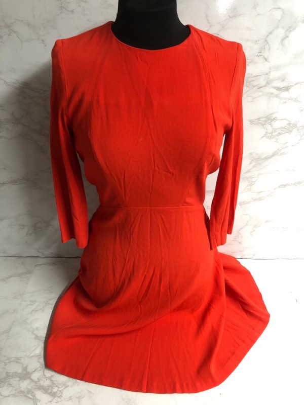 Lot 180  
            Nottingham SR5 - Delivery Only 

                
SANDRO REQUIEM OPEN-BACK MINI DRESS IN RED VISCOSE SIZE:S RRP:£240