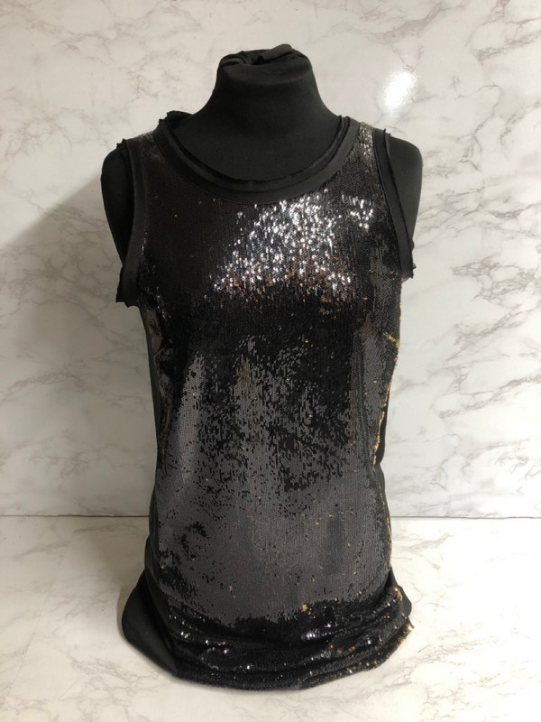Lot 205  
            Nottingham SR5 - Delivery Only 

                
MICHAEL KORS SEQUIN-EMBELLISHED SLEEVELESS DRESS IN BLACK POLYESTER SIZE:XS RRP:£255