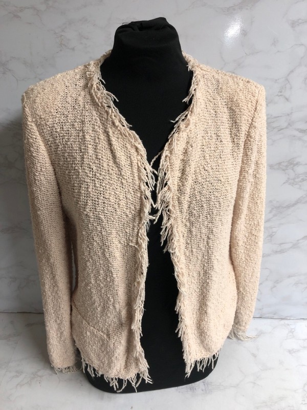 Lot 212  
            Nottingham SR5 - Delivery Only 

                
IRO SHAVANI FRINGE-TRIMMED JACKET IN PINK COTTON SIZE:M RRP:£331